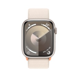 Watch 9 Aluminium 45 beige Geflochtenes