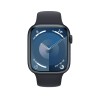 Watch 9 Aluminium 45 Schwarz M/L