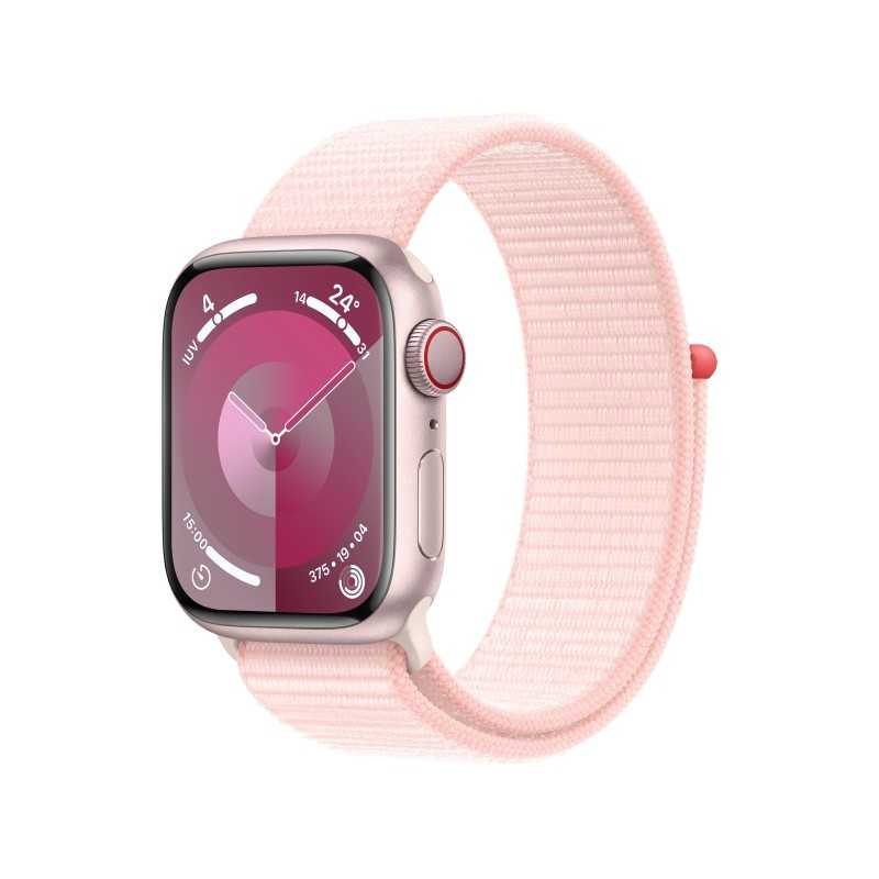 Watch 9 Aluminium 41 Cell Pink Armband Pink