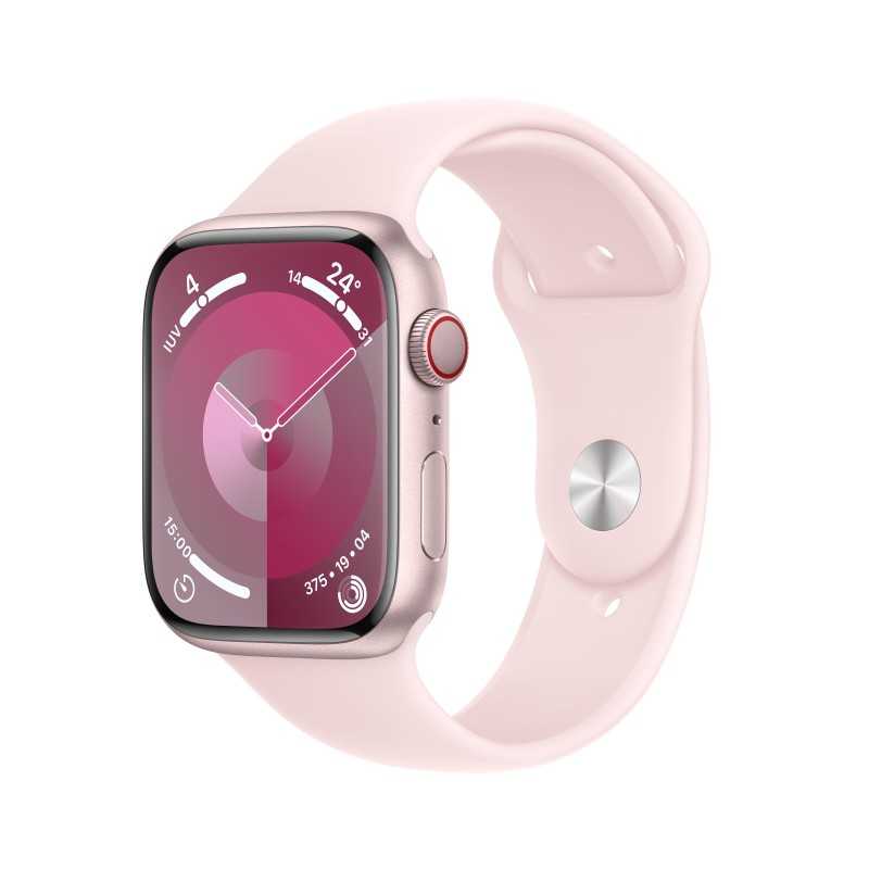 Watch 9 Aluminium 45 Cell Pink S/M