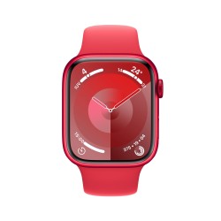 Watch 9 Aluminium 45 Rot S/M