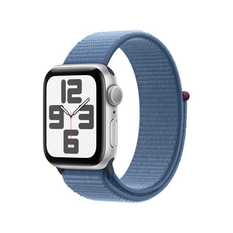 Watch SE GPS 40mm Aluminium Silber Blau Loop Armband