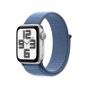 Watch SE GPS 40mm Aluminium Silber Blau Loop Armband