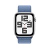 Watch SE GPS Aluminium Silber Blau Loop Armband