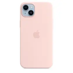 iPhone 14 Plus Silikon Case MagSafe Pink