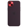 iPhone 14 Plus Silikon Case MagSafe Elderberry