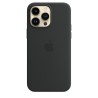 iPhone 14 Pro Max Silikon Case MagSafe Schwarz