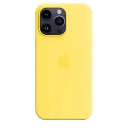 iPhone 14 Pro Max Silikon Case MagSafe Canary Gelb