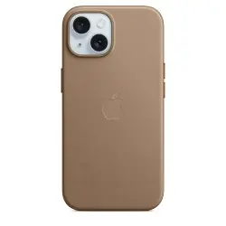 iPhone 15 Feingewebe Taupe