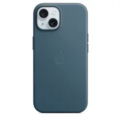 iPhone 15 Feingewebe Case blau