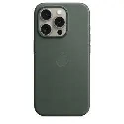 iPhone 15 Pro Feingewebe Case Grün