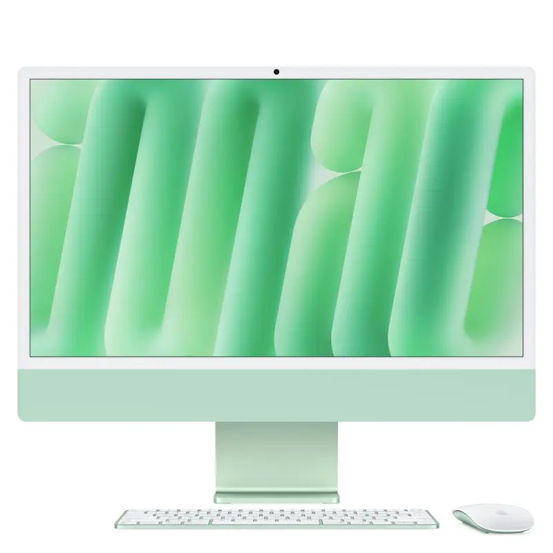 🛒 Kaufen Sie iMac 24 Retina 4.5K M4 24GB 512GB Grün im Shop Duty Free.de 🚀