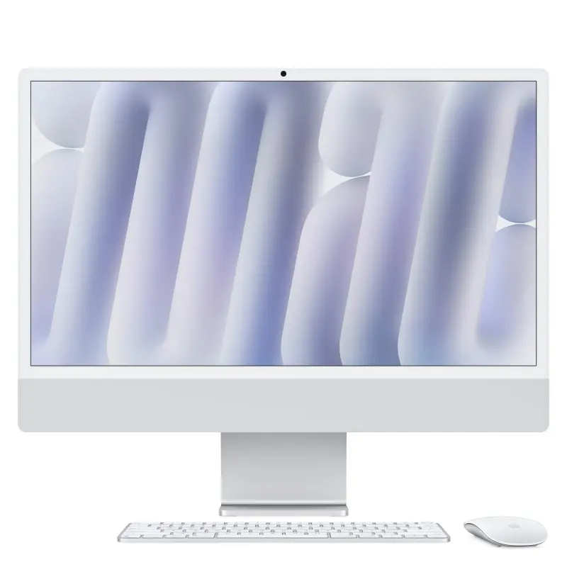 🛒 Kaufen Sie iMac 24 Retina 4.5K Nanotexture M4 256GB 16GB Silber im Shop Duty Free.de 🚀